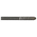 Midwest Fastener Hanger Bolt, 5/16 in Thread to 5/16"-18 Thread, 3 in, Steel, Plain Finish, 12 PK 60792